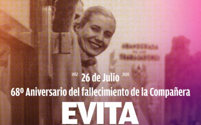 Recordamos a la Compañera Evita